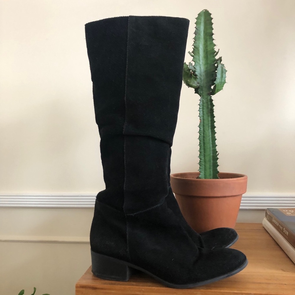 Steven Madden Black Boots